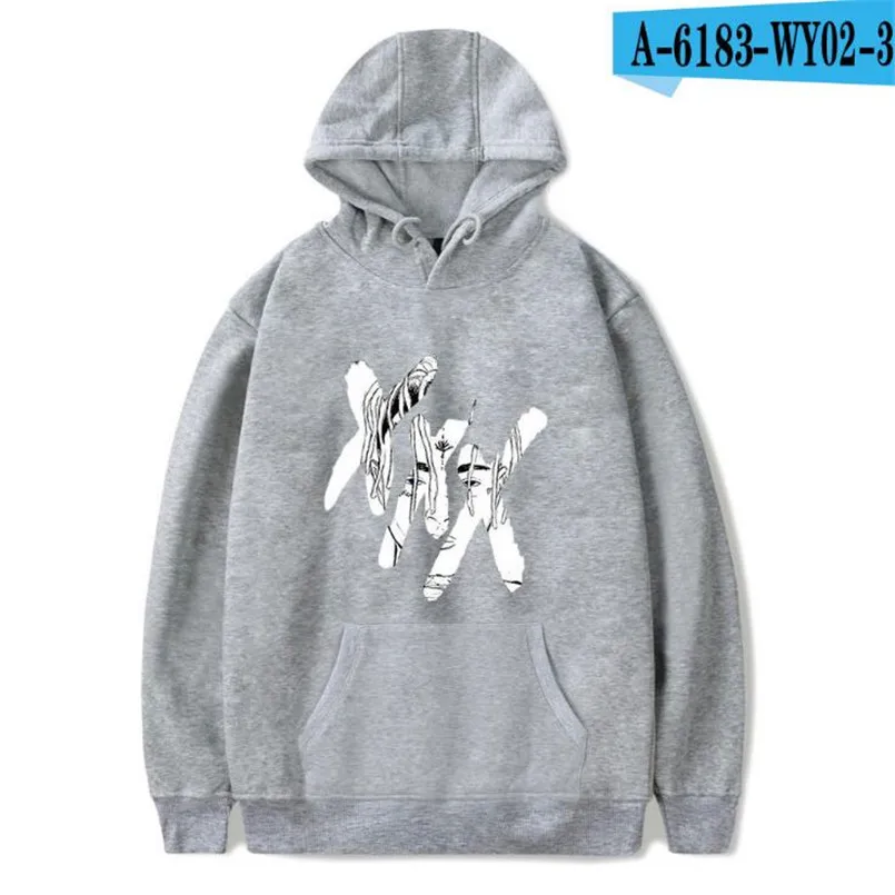 116lightgrey XS-4XL Lil/толстовки с капюшоном для мальчиков и девочек, пуловер с капюшоном для мужчин и женщин, толстовки с капюшоном для мальчиков и девочек - Цвет: 116lightgrey
