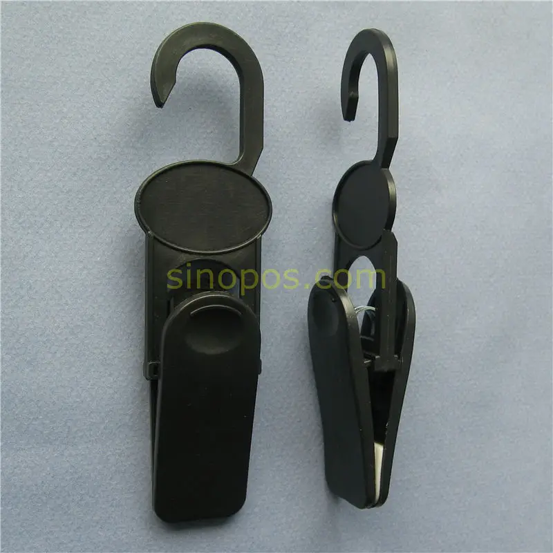 Пластиковые вешалки для обуви зажим маркировки 150 мм кожаный тканевый дисплей