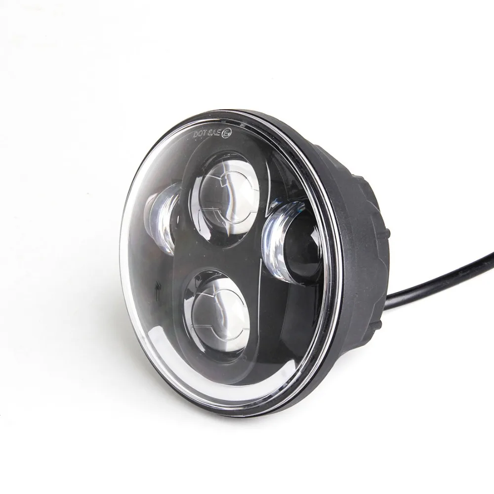 Светодиодный фары комплект 5 75 дюймовый круглый светодиодный вспомогательные