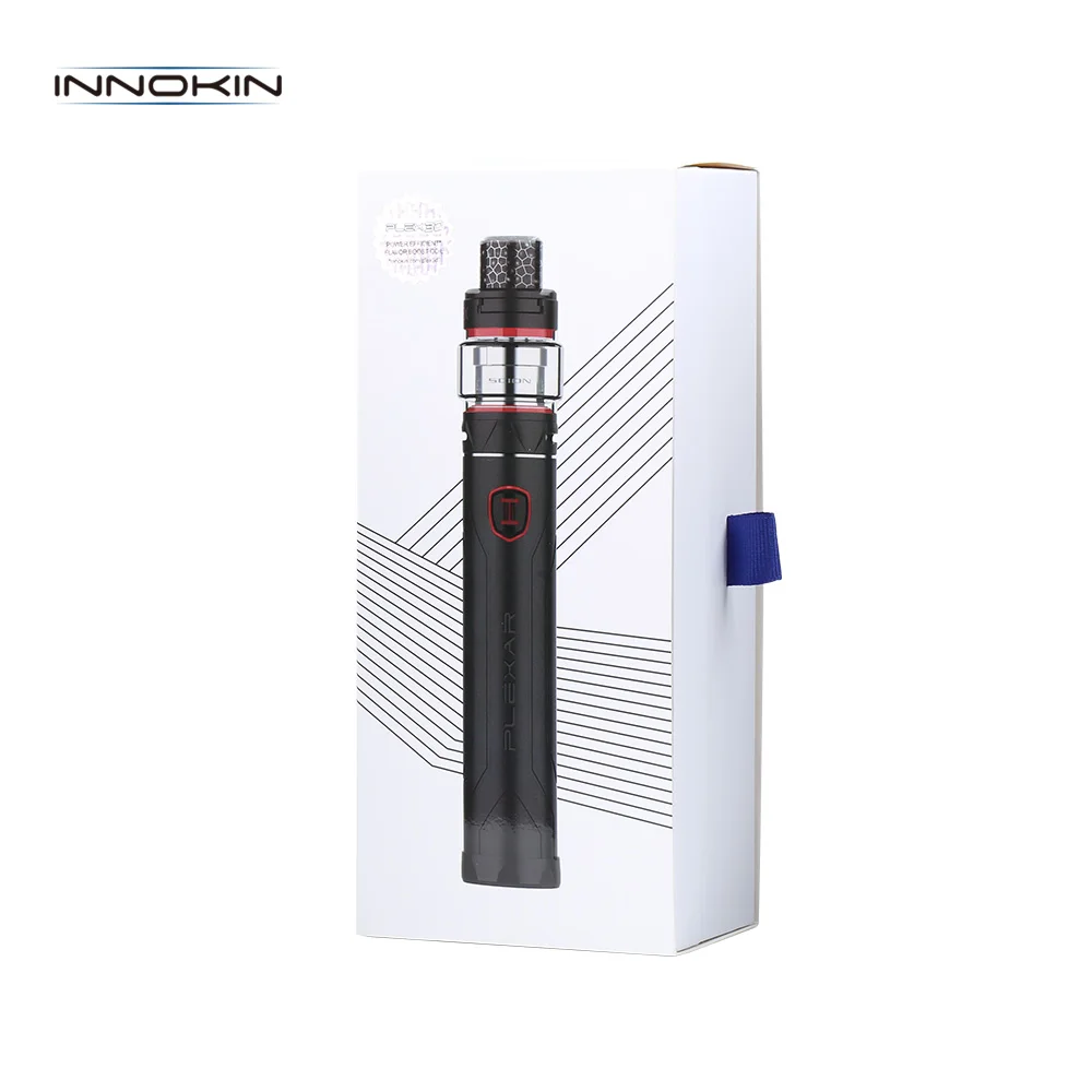 Оригинал Innokin Plexar Kit 100 Вт Mod 4 мл Plexus Tank Scion с Plex3D 0.14ohm спиральная электронная