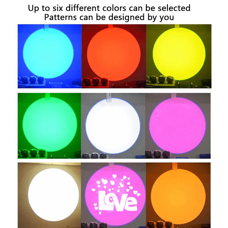 Светодиодный прожектор с зумом и радужной оболочкой 330 Вт 6 цветов|zoom zoom|spot ledzoom led |