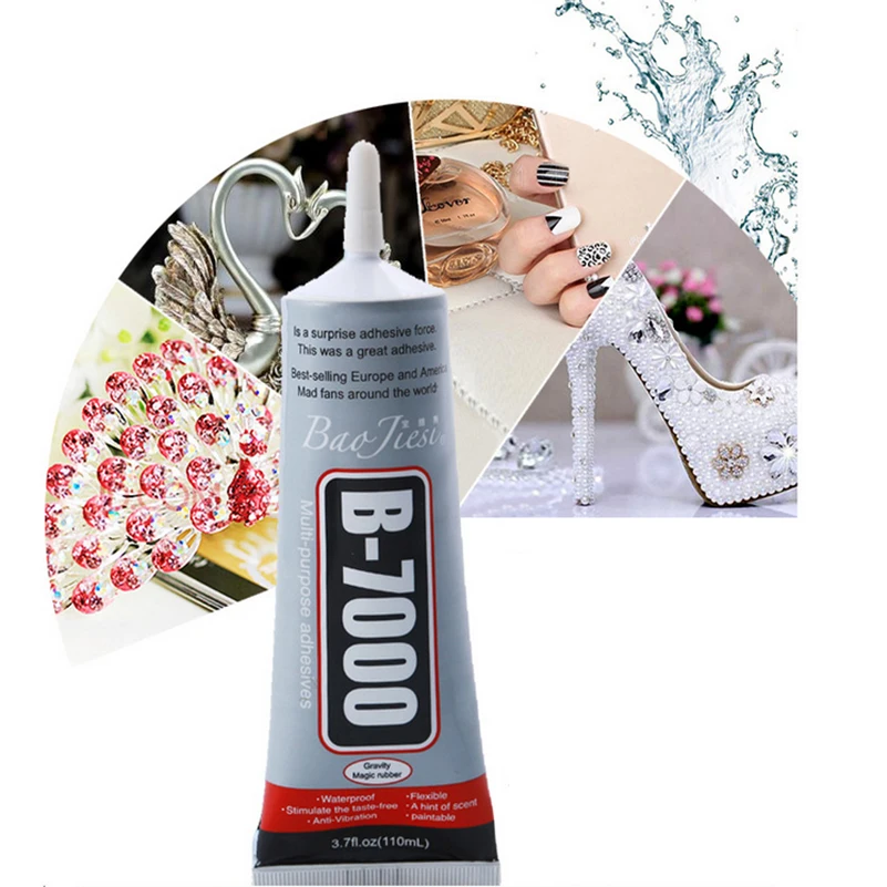 Многофункциональный клей для ювелирных изделий B6000 сделай сам 50 мл 2 шт. стразы