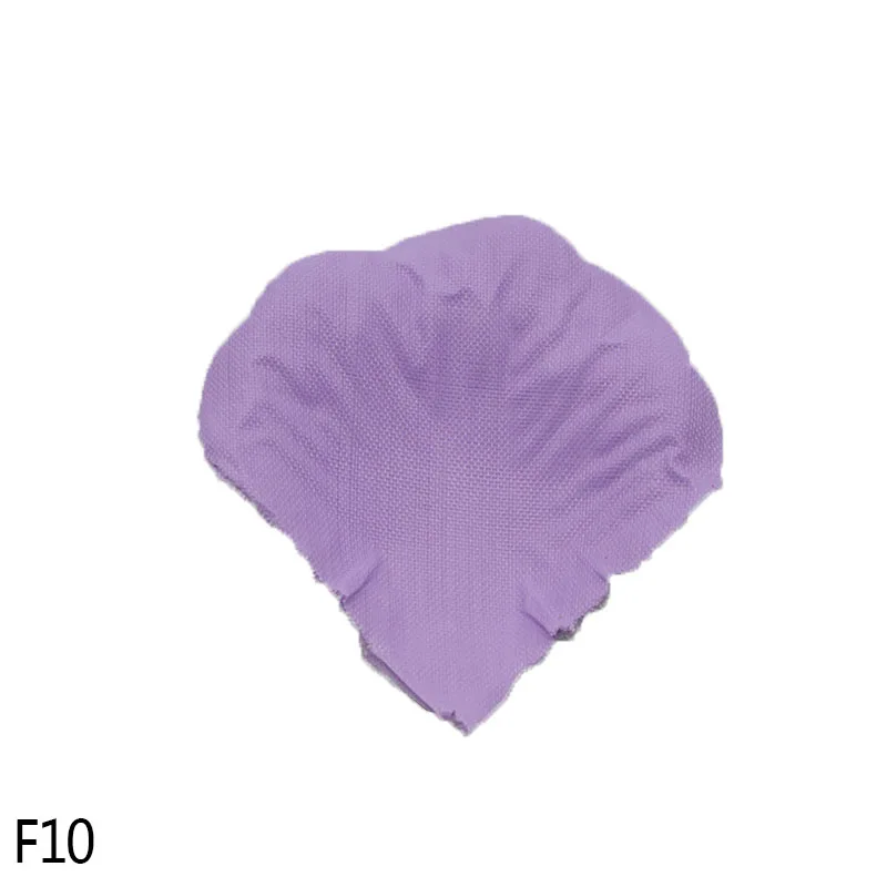 F10 1000 шт./лот, 5 см, сделай сам, искусственные цветы, лепестки, шелковые лепестки роз, листья, свадебные украшения, вечерние, Декор, праздничный стол, Декор - Цвет: F10