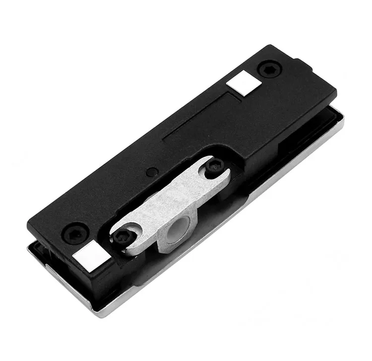 Безрамная стеклянная дверная верхняя клипса закаленное алюминий верхние или