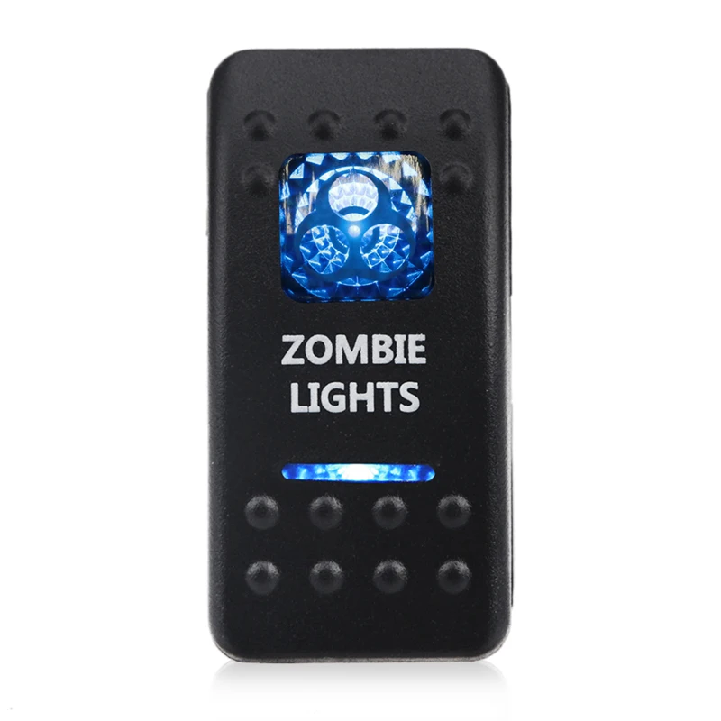 zonbie light Светодиодный светильник для автомобиля, светильник для грузовика, 5pin, водонепроницаемый, точечный, светодиодный светильник, барный лоток, задний, зомби, светильник - Цвет: zonbie light