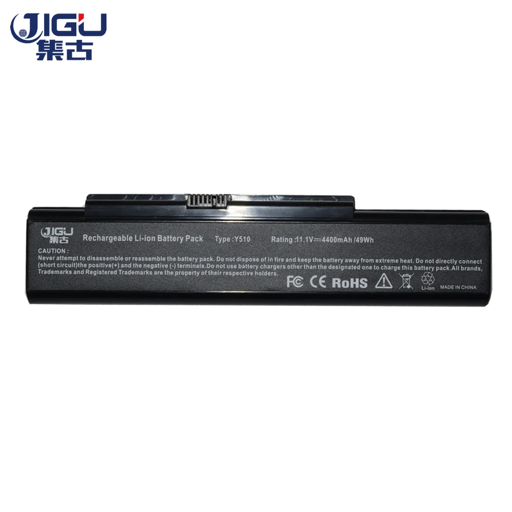 Аккумулятор JIGU для ноутбука LENOVO 45J7706 ASM 121000649 3000 Y500 7761 Y510a IdeaPad Y530 4051 Y710 черный 6