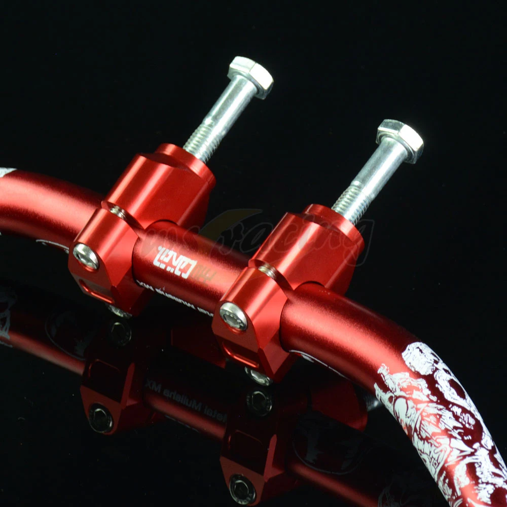 Мотоцикл 1 1/8 &quot28 мм MX руль ручка бар стояк зажимы захваты для HONDA CRF250R CRF250X CRF450R CRF450X