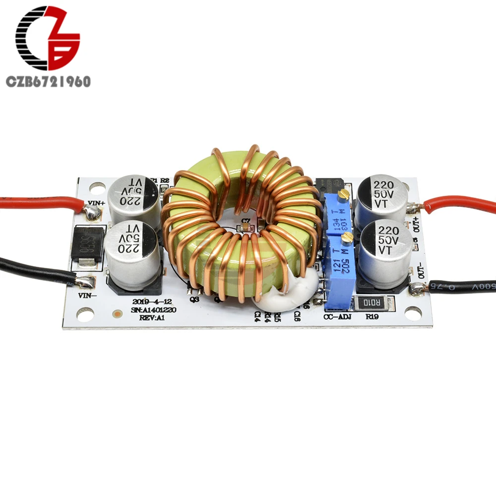 250W 10A 8 5 48V DC Step Up повышающий преобразователь постоянного тока модуля Напряжение