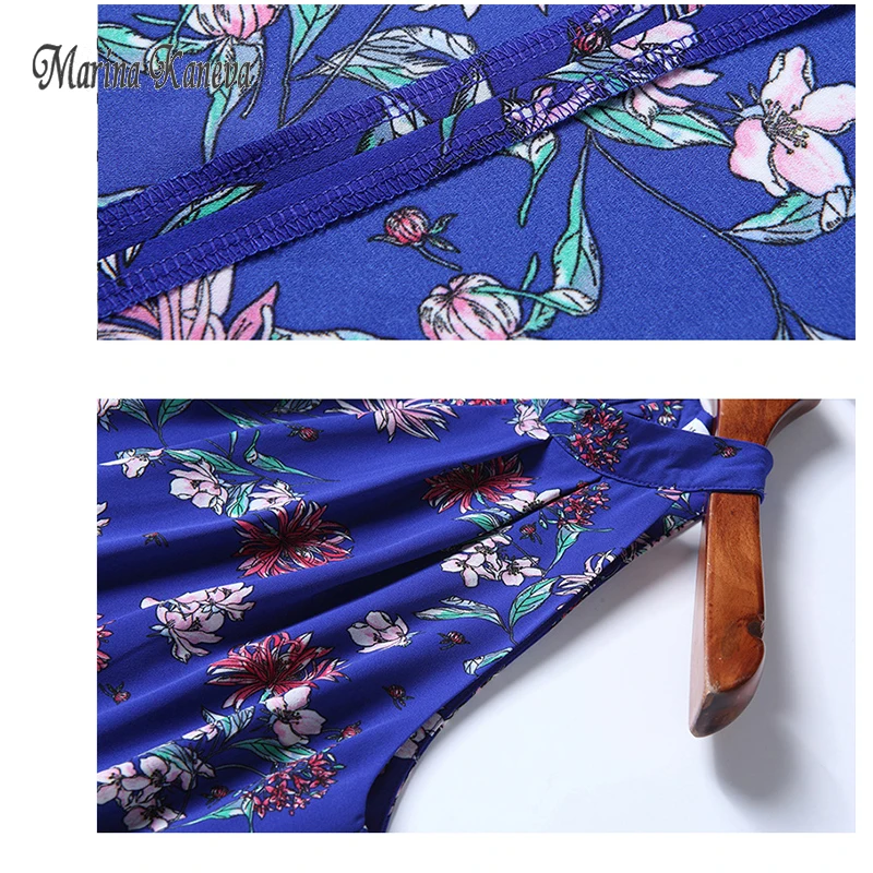 2018 женское летнее шифоновое платье без рукавов Boho 4XL с открытыми плечами длинное
