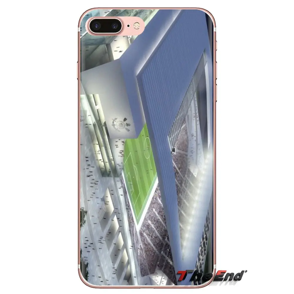 Силиконовый чехол Arena Corinthians для футбольного стадиона Samsung Galaxy S3 S4 S5 Mini S6 S7 Edge S8 S9 S10