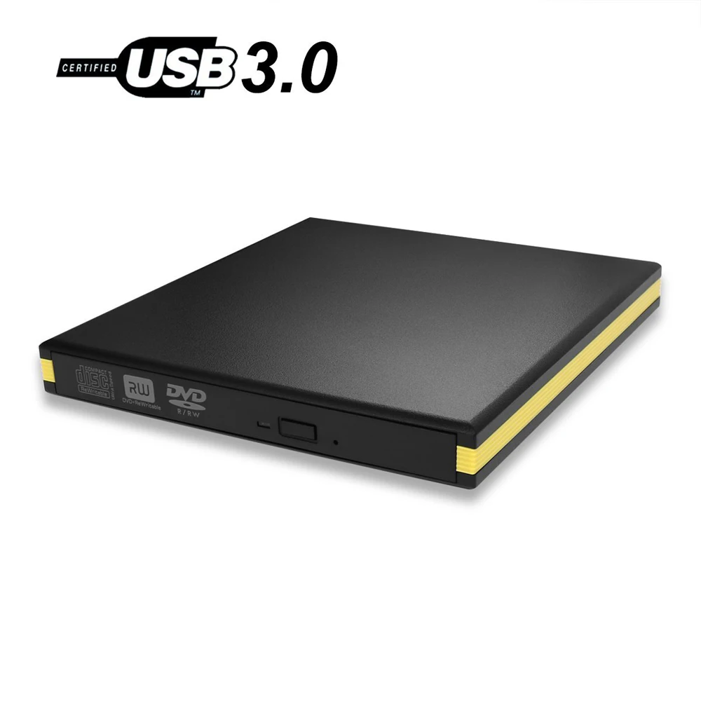 USB 3 0 DVD горелка ROM плеер Внешний Оптический привод CD/DVD RW записывающее устройство