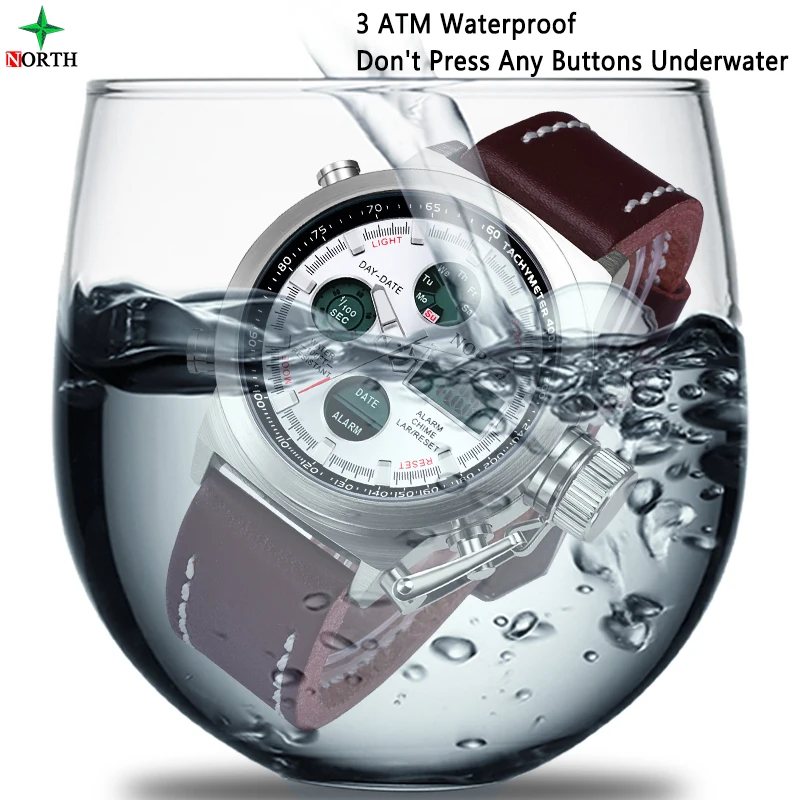 Спортивные для мужчин s часы лучший бренд класса люкс армия аналоговые цифровые