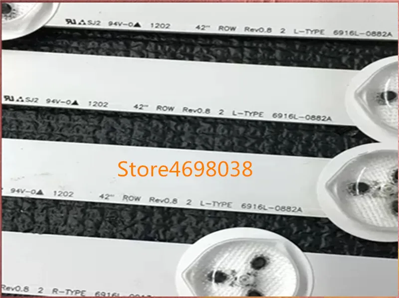 12 шт./лот для телевизора LG KONKA 42 ''LED42E320PD 3D42A2000I LC420DUN 6916L-0882A 0913A | Лампы и