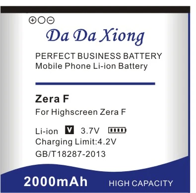 Аккумулятор 2000 мАч zera F rev.s для highscreen аккумулятор телефона|battery for|battery for