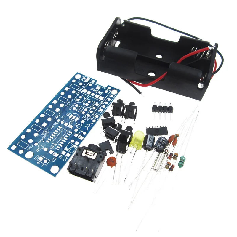 Беспроводной стерео приемник FM радио модуля PCB DIY Электронные Наборы|Модули для