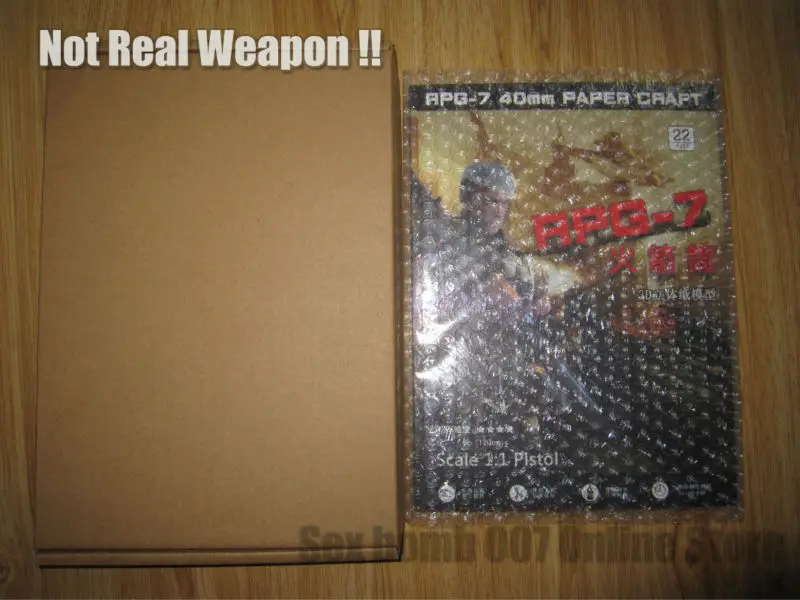 Новинка года, RPG-7, ракета, пусковая установка Bazooka Magazine, 3D бумажный крафт модели, игрушка ручной работы, сделай сам, собранная, косплей, оружие, игрушки