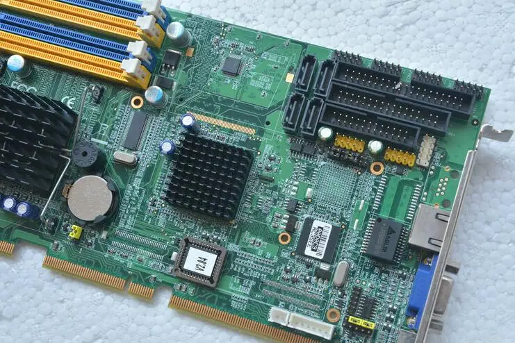100% OK IPC Board PCE 5120VG REV.A2 5120 полная карта процессора ISA промышленный PICMG1.0 с процессором