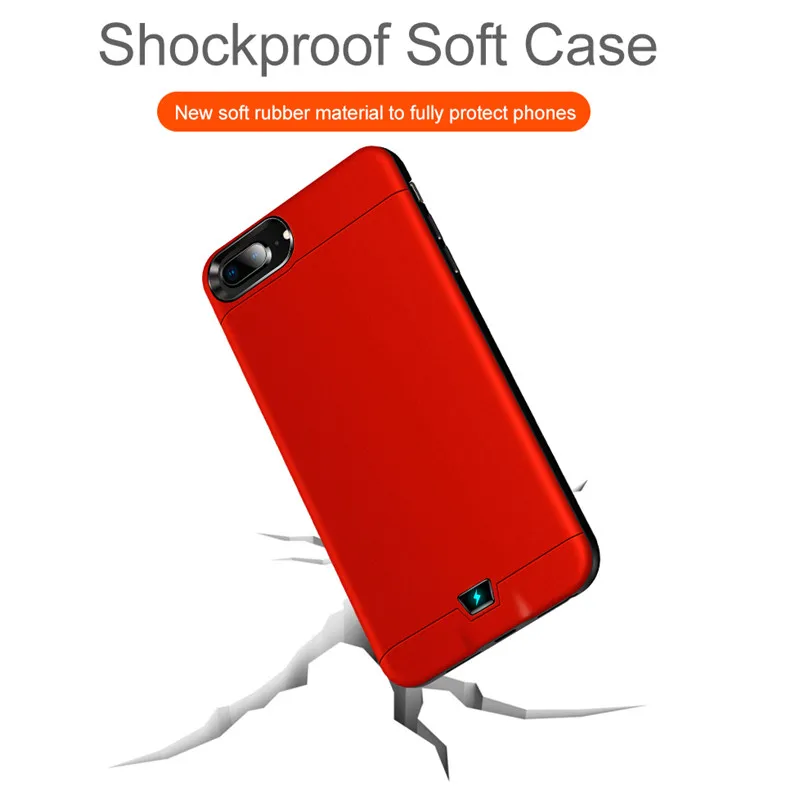 XGODY 8000 мАч сверхмощный аккумулятор чехол для iphone 6 6s 7 8/Plus внешний смарт-аккумулятор зарядное устройство чехол для iphone 4,7 5,5
