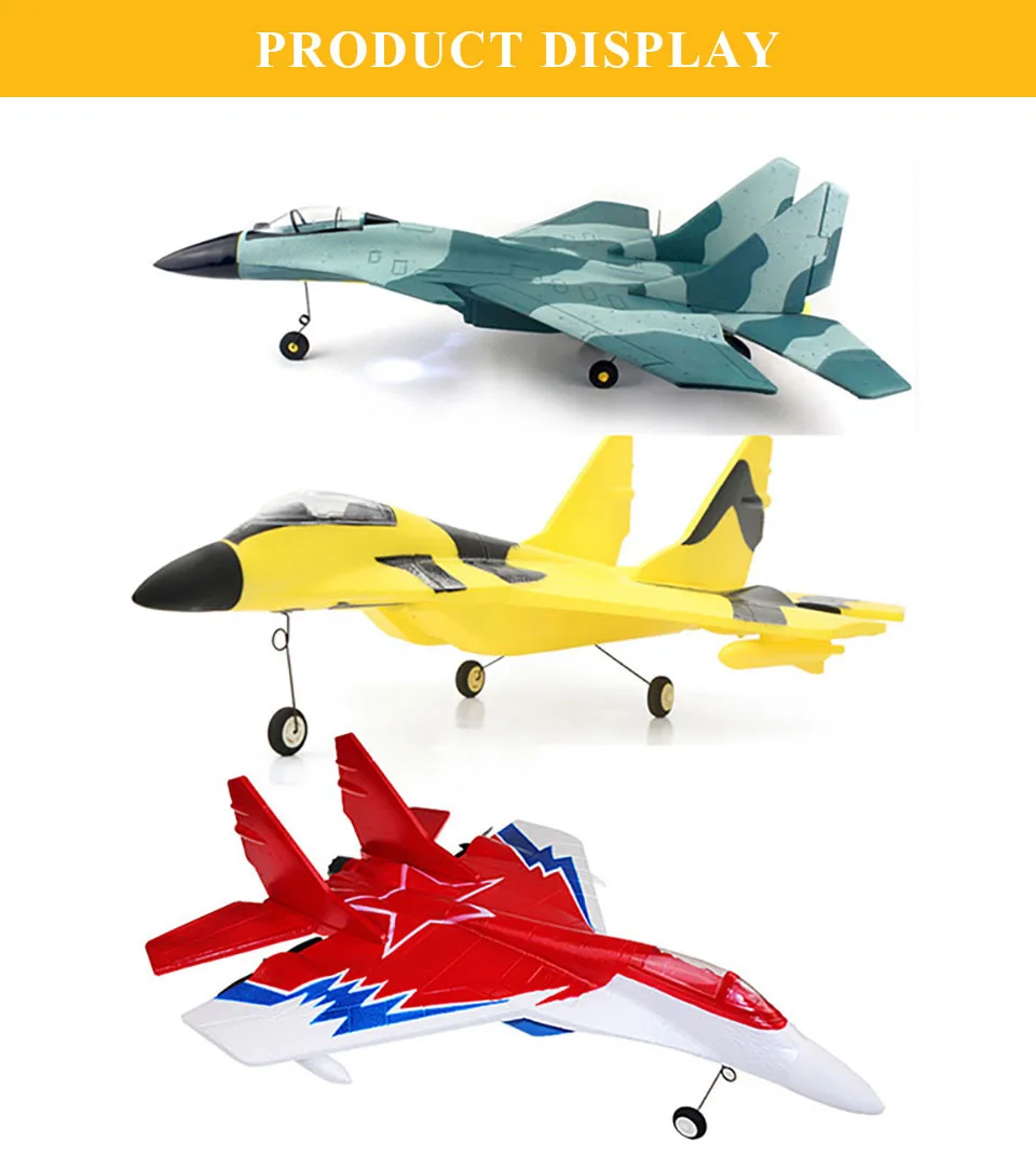 SU27 истребитель контроль планер прочность детские игрушки модель вертолета, самолет дроны RC Jet DIY Kit