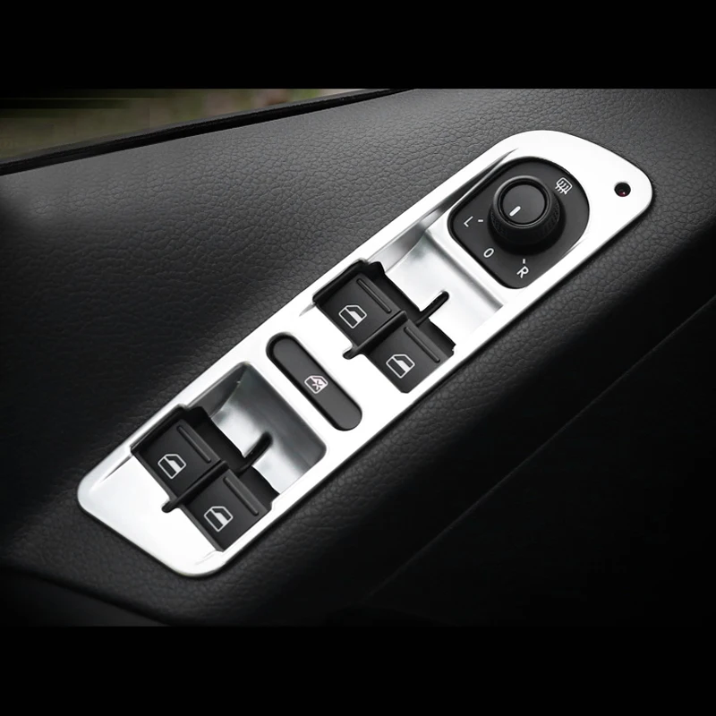 Аксессуары для Tiguan 2012 2013 2014 2015 матовая хромированная Внутренняя дверь