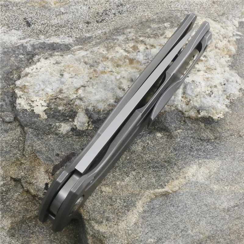 Зеленый шип F95 складной нож D2 лезвие TC4 titanium ручка planar Открытый Охота Кемпинг Сумка инструмент