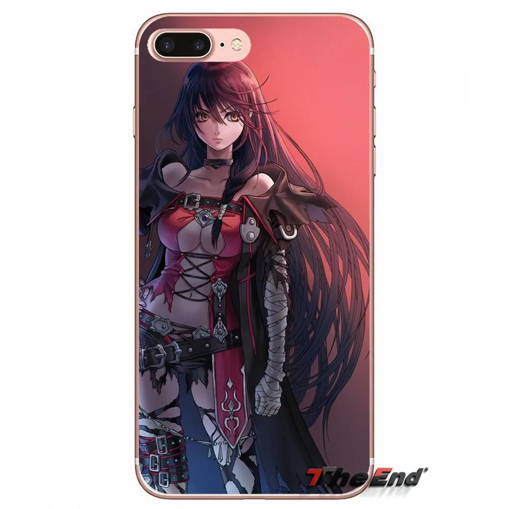 Для Samsung Galaxy S2 S3 S4 S5 MINI S6 S7 edge S8 S9 Plus Note 2 3 4 5 8 Coque Fundas Чехлы бархатные Crowe Tales of Berseria Girl |