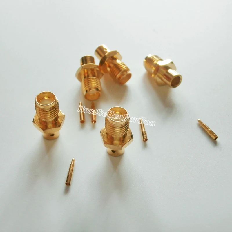 10X RP SMA RPSMA центральный штырьковый паяльник Полужесткий RG402 0 141 дюйма