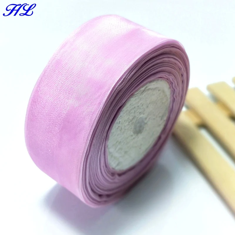 Лента из органзы 40 мм 50 ярдов|purple organza ribbon|organza ribbonribbon ribbon |