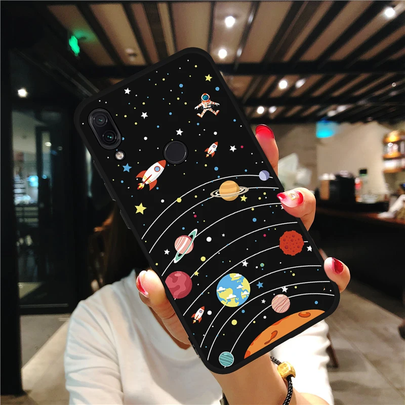 Soft TPU Shell Cover For Xiaomi Mi5X A1 Mi9 Mi9SE Pattern Shockproof Phone Case For Xiaomi Redmi GO 7 Note7 Silicone Funda