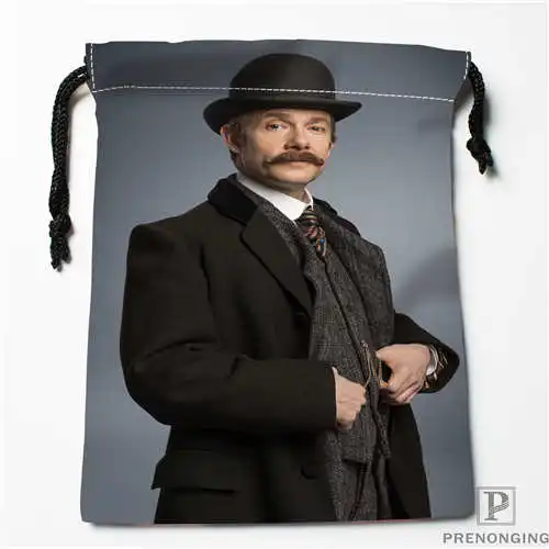 Bags На заказ Печать Шерлок-серия-сумки для покупок на шнурках дорожный мешочек для хранения Плавание Туризм игрушка сумка унисекс мульти Size18-12-31-63 - Цвет: Bags