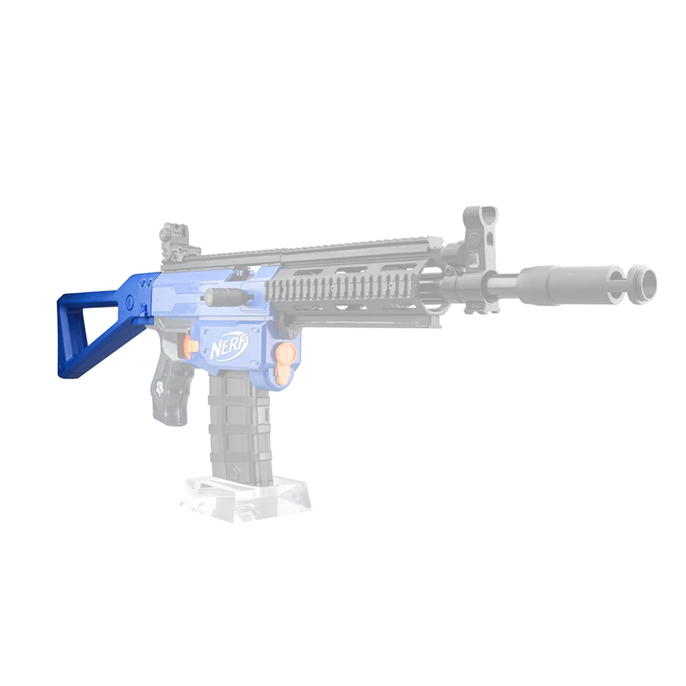 Новая рабочая форма AK ABS наплечный концевой инвентарь Buttstock Игрушка аксессуары для n-strike EliteSeries игрушечный пистолет 4 цвета
