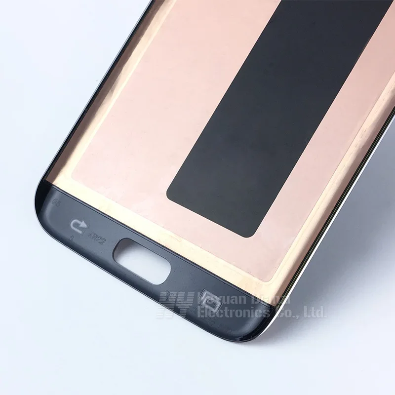 Сжигаемый в тени для SAMSUNG Galaxy S7 edge G935F G935A G935FD G935P ЖК-дисплей с кодирующий преобразователь сенсорного экрана в сборе