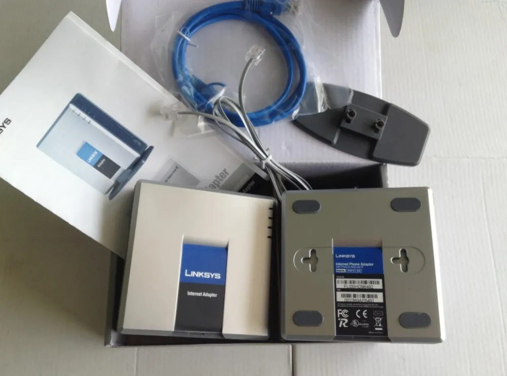 Заводской разблокированный Linksys PAP2-NA PAP2T PAP2T-Na ATA телефонный адаптер SIP VOIP телефонный адаптер с 2 FXS телефон