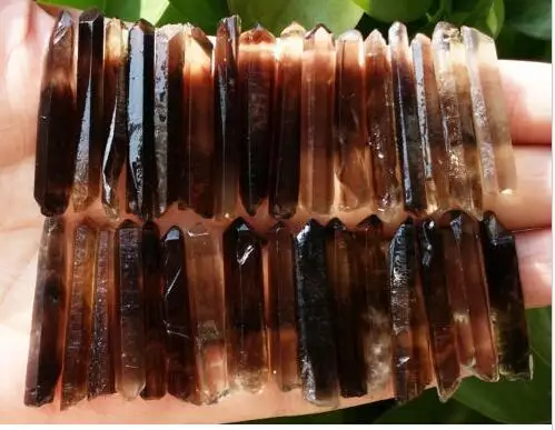 

high quality 500g 100% natural smoky Quartz Crystal broken quartz point Healing