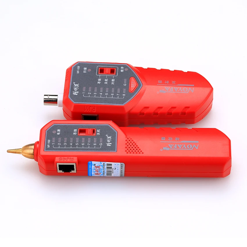 Устройство для проверки кабеля KELUSHI тэстер поиска неисправностей 8P4C 8P8C UTP/STP RJ45 RJ11