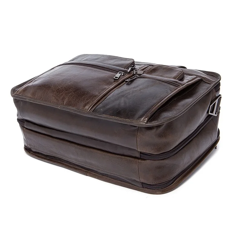 Высокое качество 100% из натуральной воловьей кожи сумка для ноутбука