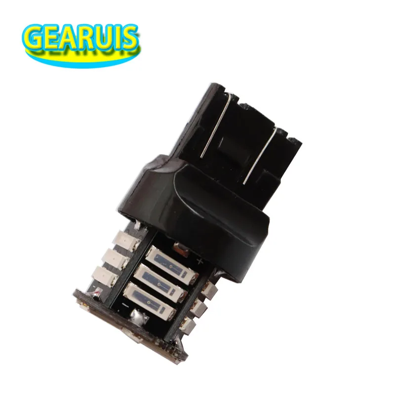 T20 7440 7443 21 SMD 7020 светодиодный W21/5 Вт W21W автомобильный дневный ходовой светильник DRL