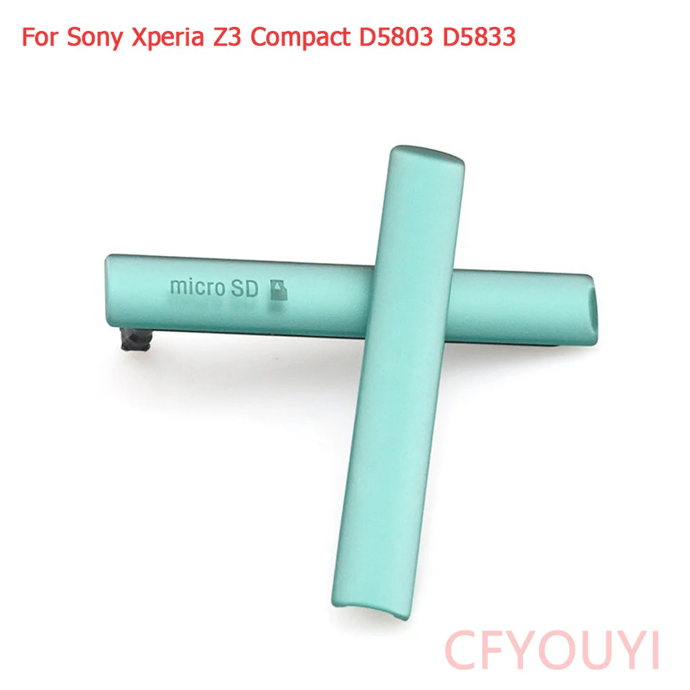 Высококачественная крышка USB для Sony Xperia Z3 Compact D5803 D5833 + слот Micro SIM SD заглушка от