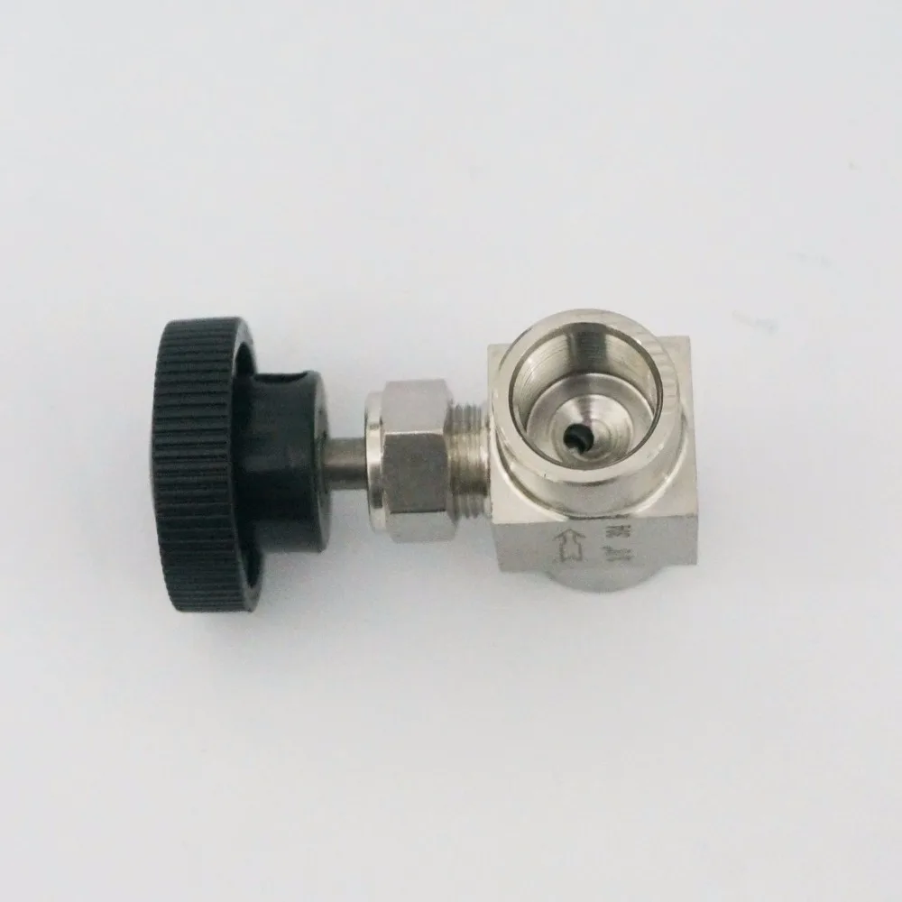 Запорный клапан с внутренней резьбой 3/8 дюйма BSP нержавеющая сталь 304 Регулировка