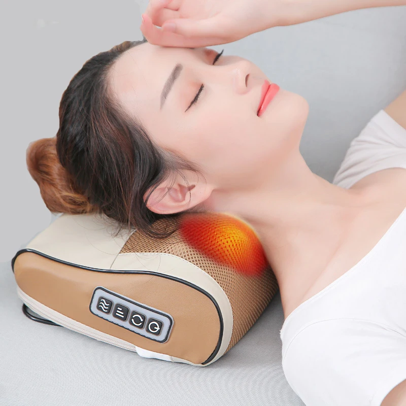 Ортопедическая подушка шейный массажер для шеи плеча спины дома полное тело от