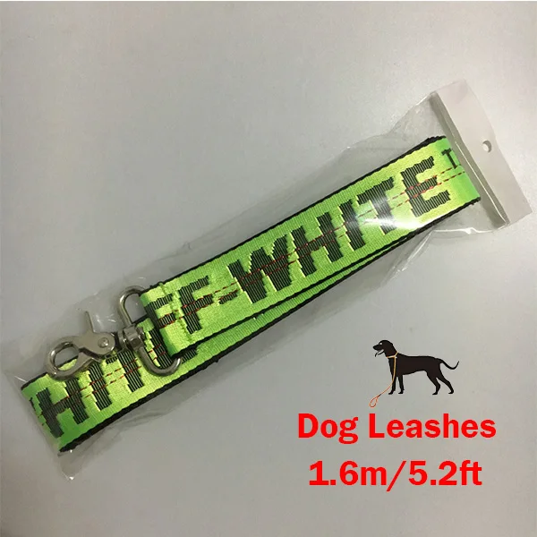 Green Leash 1,6 м регулируемый ошейник и поводок для домашних животных, нейлоновый поводок, ошейник для щенков, поводок для беговых собак, поводок для маленьких щенков, кошек - Цвет: Green Leash
