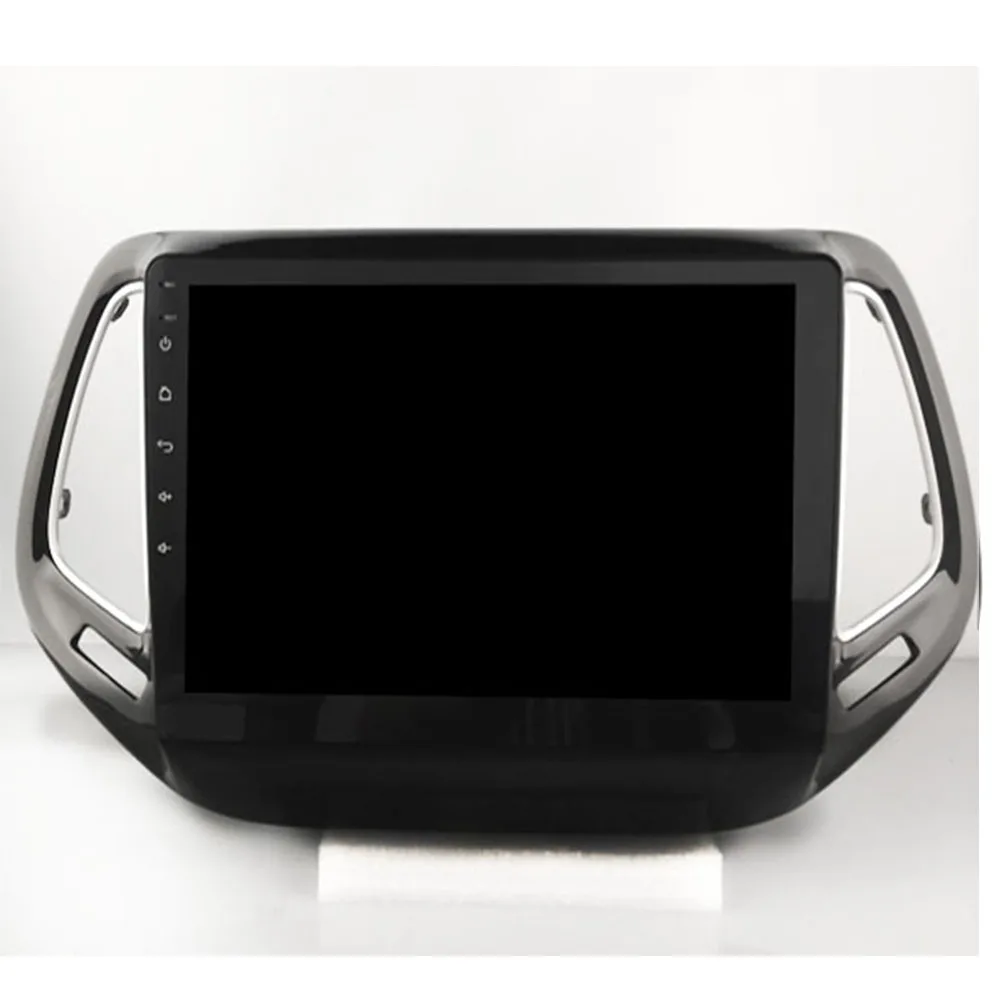 10,2 дюймов 4G LTE wifi головное устройство для Jeep Compass Android 9,1 2G+ 16G Автомобильный DVD Мультимедиа gps навигация