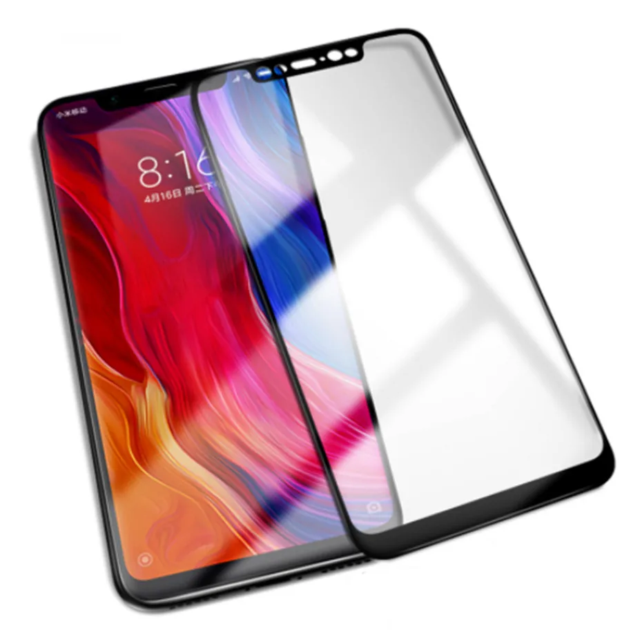 Защитная пленка из закаленного стекла для xiaomi mi 8 a2 se lite Полное покрытие защитное