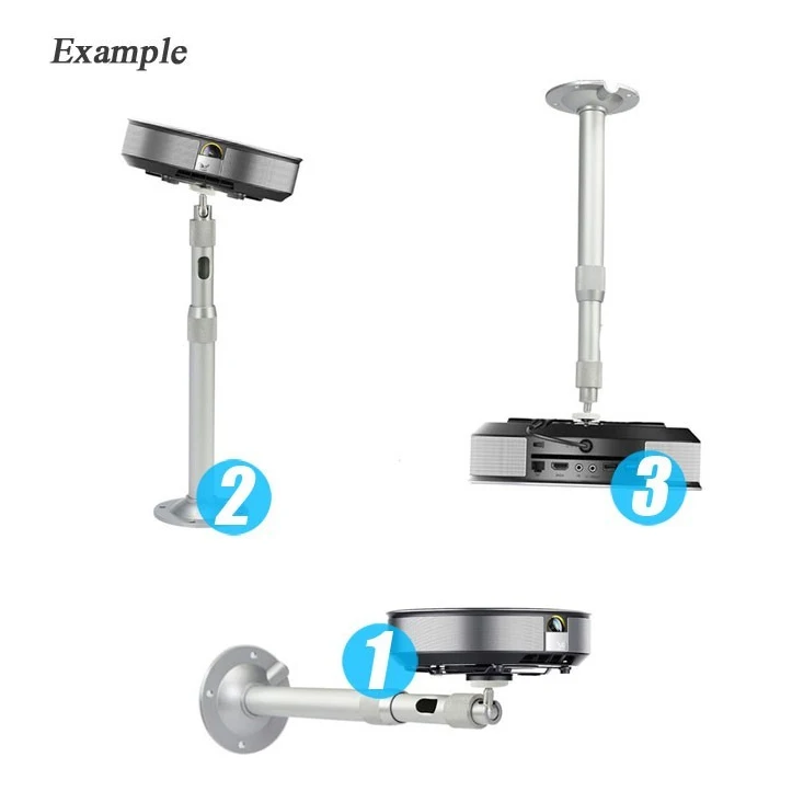 Регулируемый держатель проектора AUN потолочное крепление максимальная длина 500