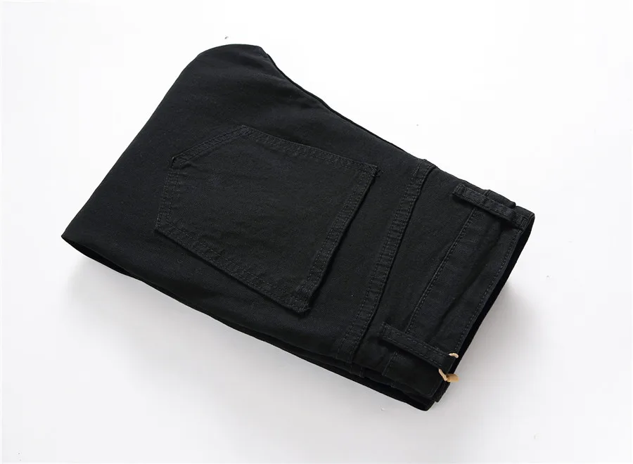 Черные рваные мужские джинсы с вышивкой с вышитыми цветами и розами, мужские джинсы, Стрейчевые узкие джинсы, брюки