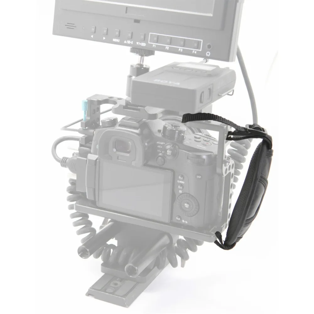 Универсальный наручный ремешок для цифровой камеры DV черный нейлоновый ремень