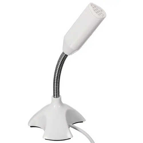 USB Noise Canceling Mic For Mac PC Computer Laptop Stand White | Электроника