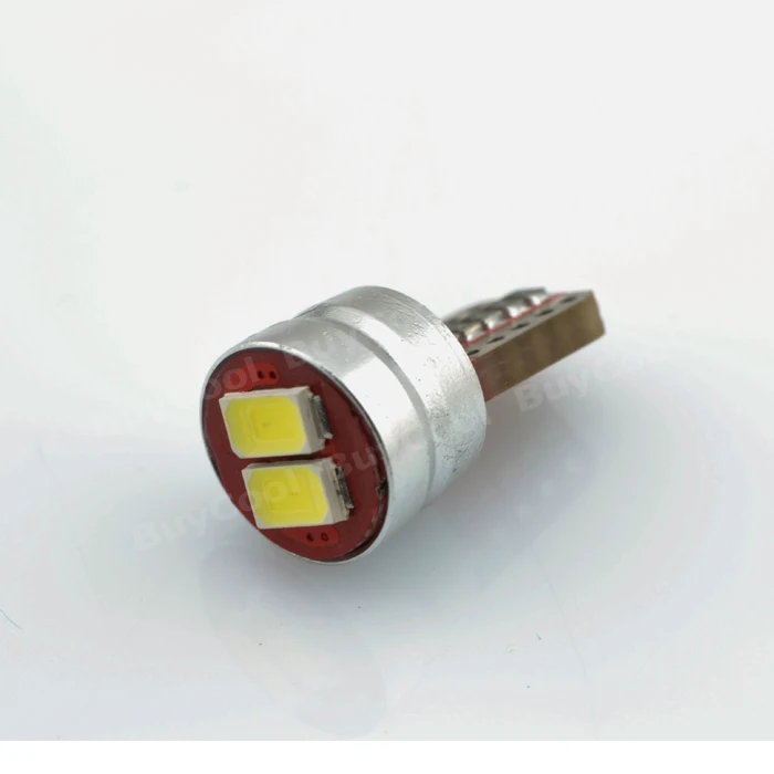 Новинка 2018! 100 шт./лот T10 W5W 5630 2 SMD 194 168 светодиодные лампы Canbus для номерного знака