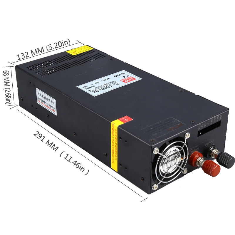 Промышленный импульсный источник питания S-1200W-24V50A/12 в а 36 В 33 А 48 25 60 80
