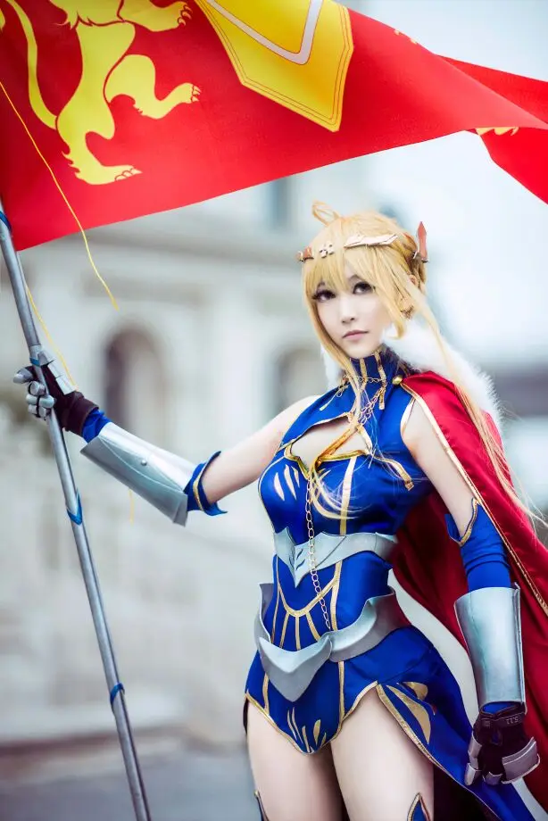 Сабля fgo Косплей lancer Fate Grand для Lancer косплэй Altria Пендрагон костюмированной